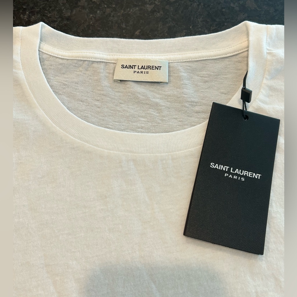 Ysl Unisex Burn Out T Shirt!